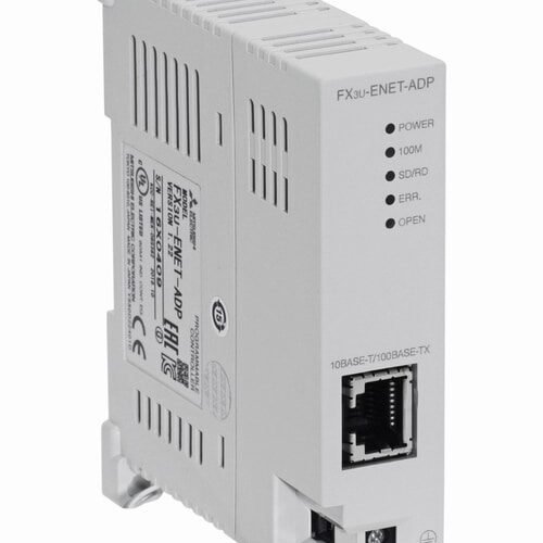 Mitsubishi FX3U-ENET-ADP — Ethernet adapteris PLC FX3U