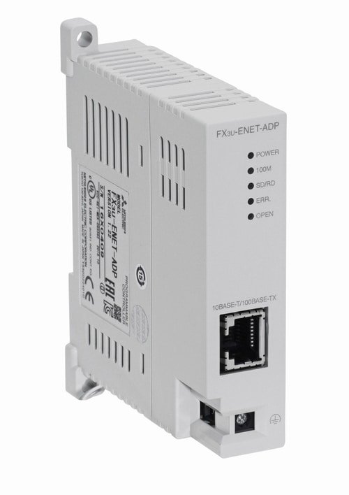 Mitsubishi FX3U-ENET-ADP — Ethernet adapteris PLC FX3U